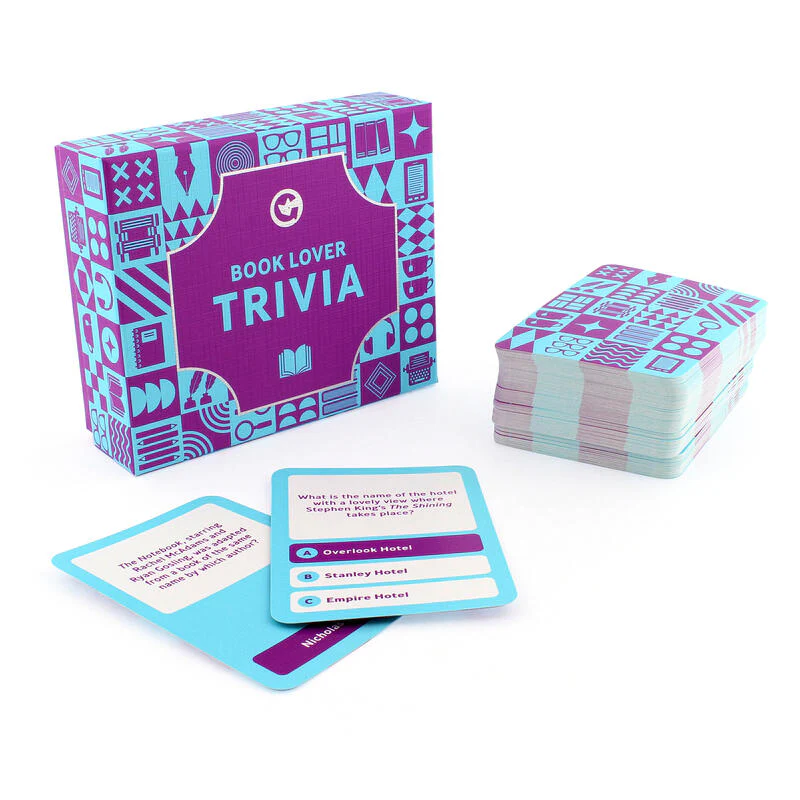 Book Lover Trivia Card Game - Image 2