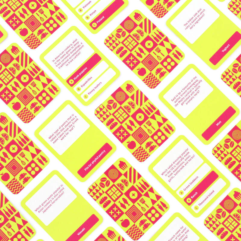 Food & Drink Trivia Card Game - Image 2