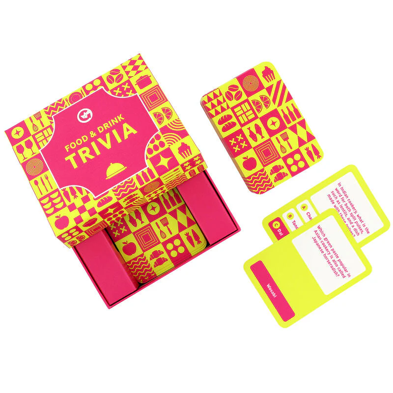 Food & Drink Trivia Card Game - Image 3