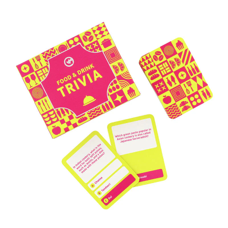 Food & Drink Trivia Card Game - Image 5