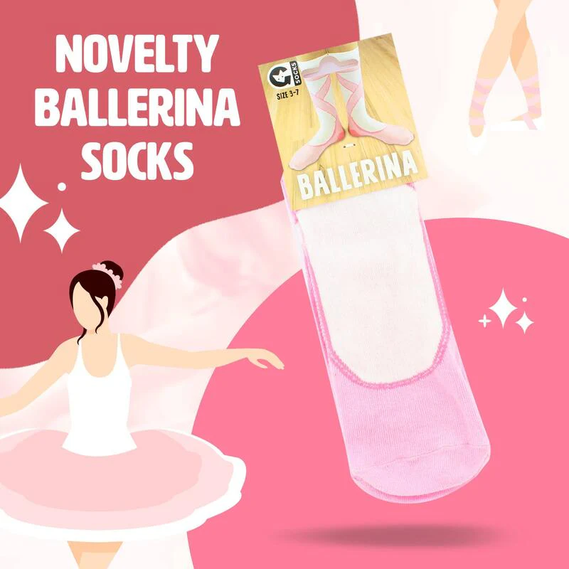 Novelty Ballerina Socks - Image 3