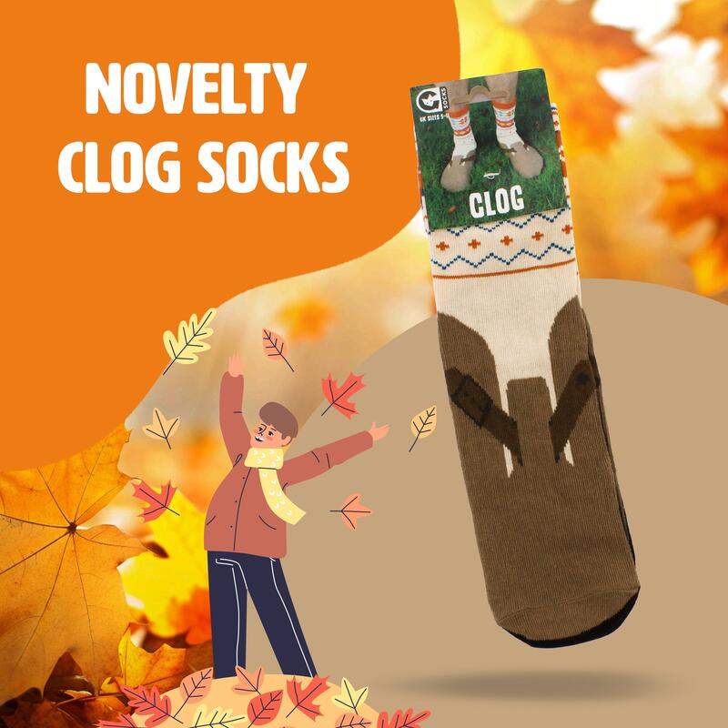 Novelty Clog Socks - Image 3