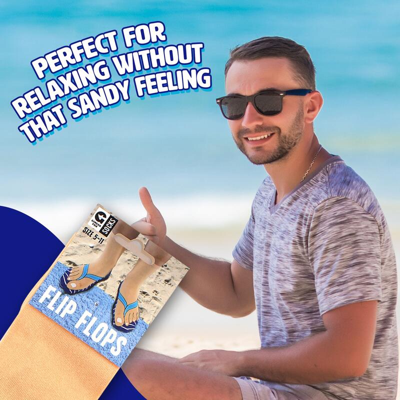Novelty Flip Flop Socks - Image 5