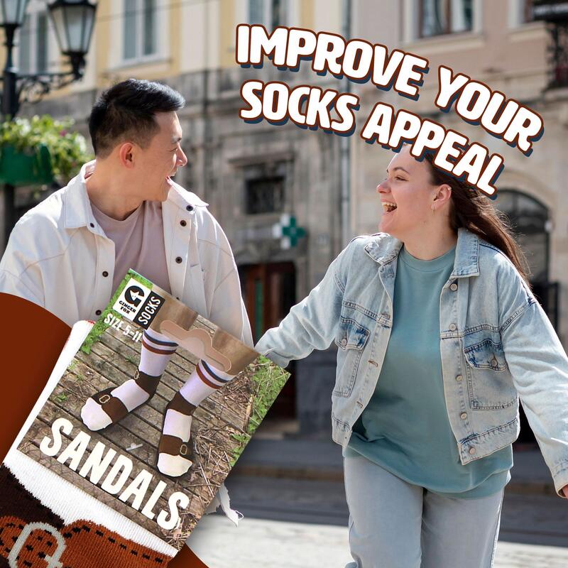Novelty Sandal Socks - Image 5