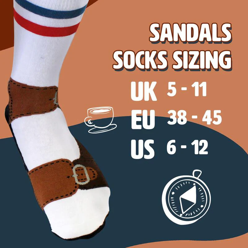 Novelty Sandal Socks - Image 6