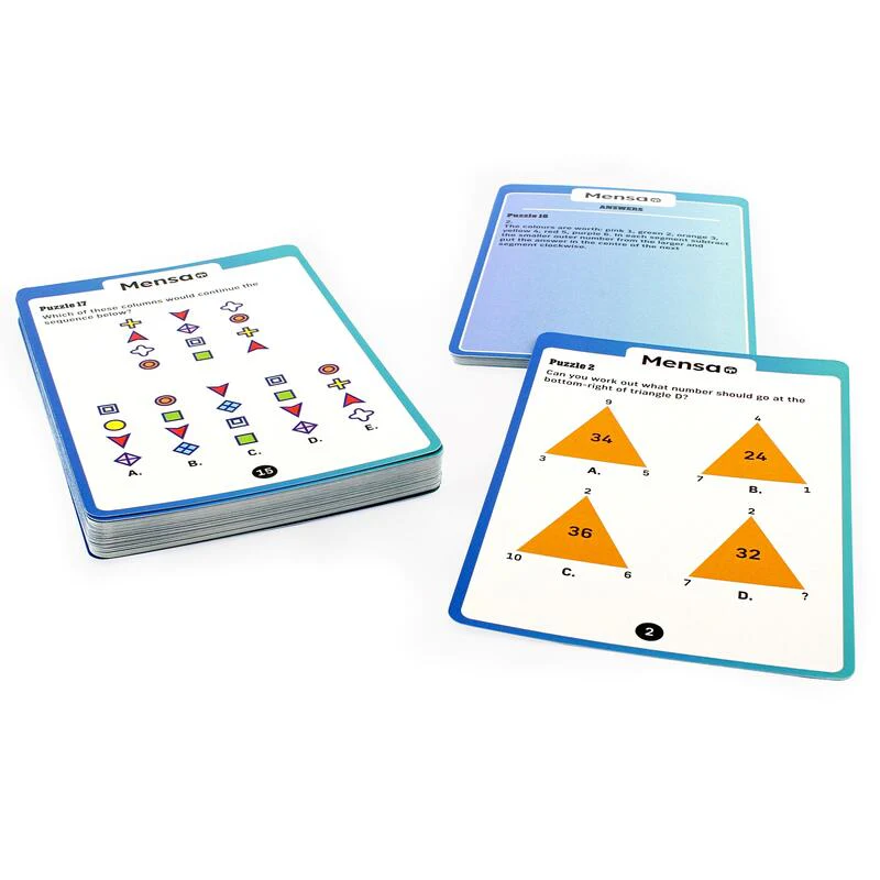 Mensa The Genius Test Card Game - Image 3