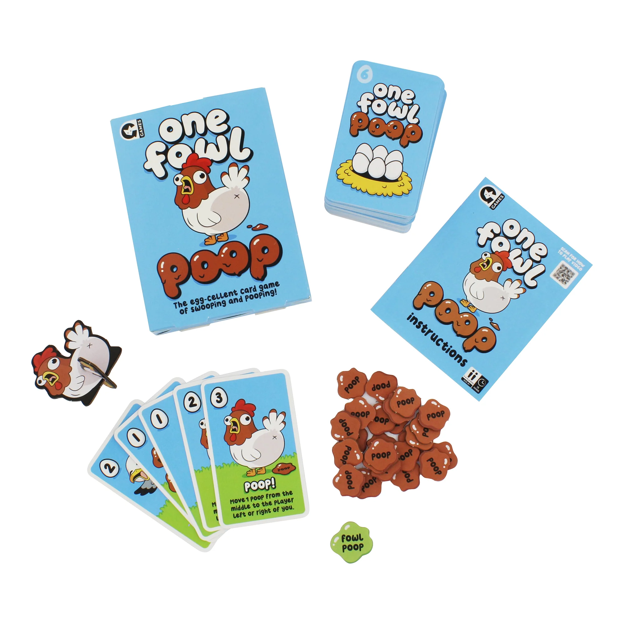 One Fowl Poop Card Game - Image 3