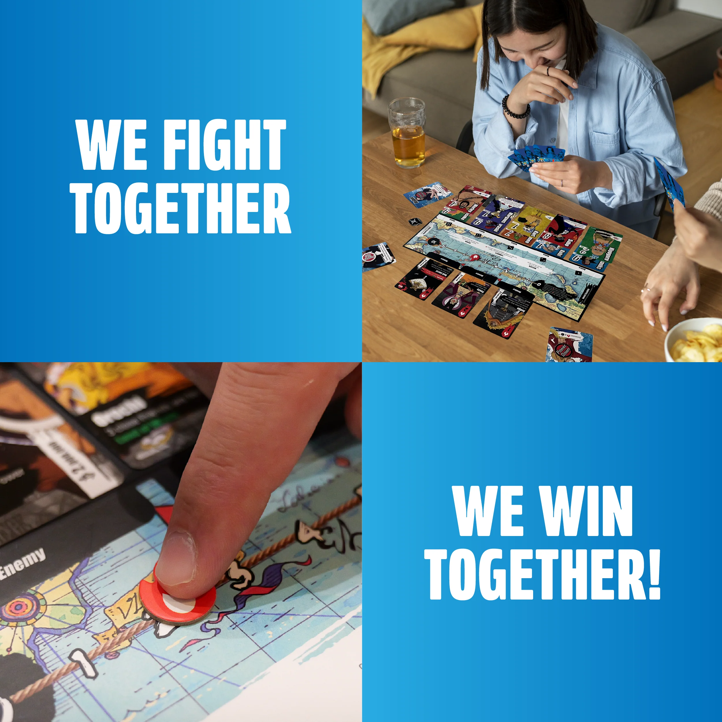 One Piece Nakama: Friends and Enemies Board Game - Image 4