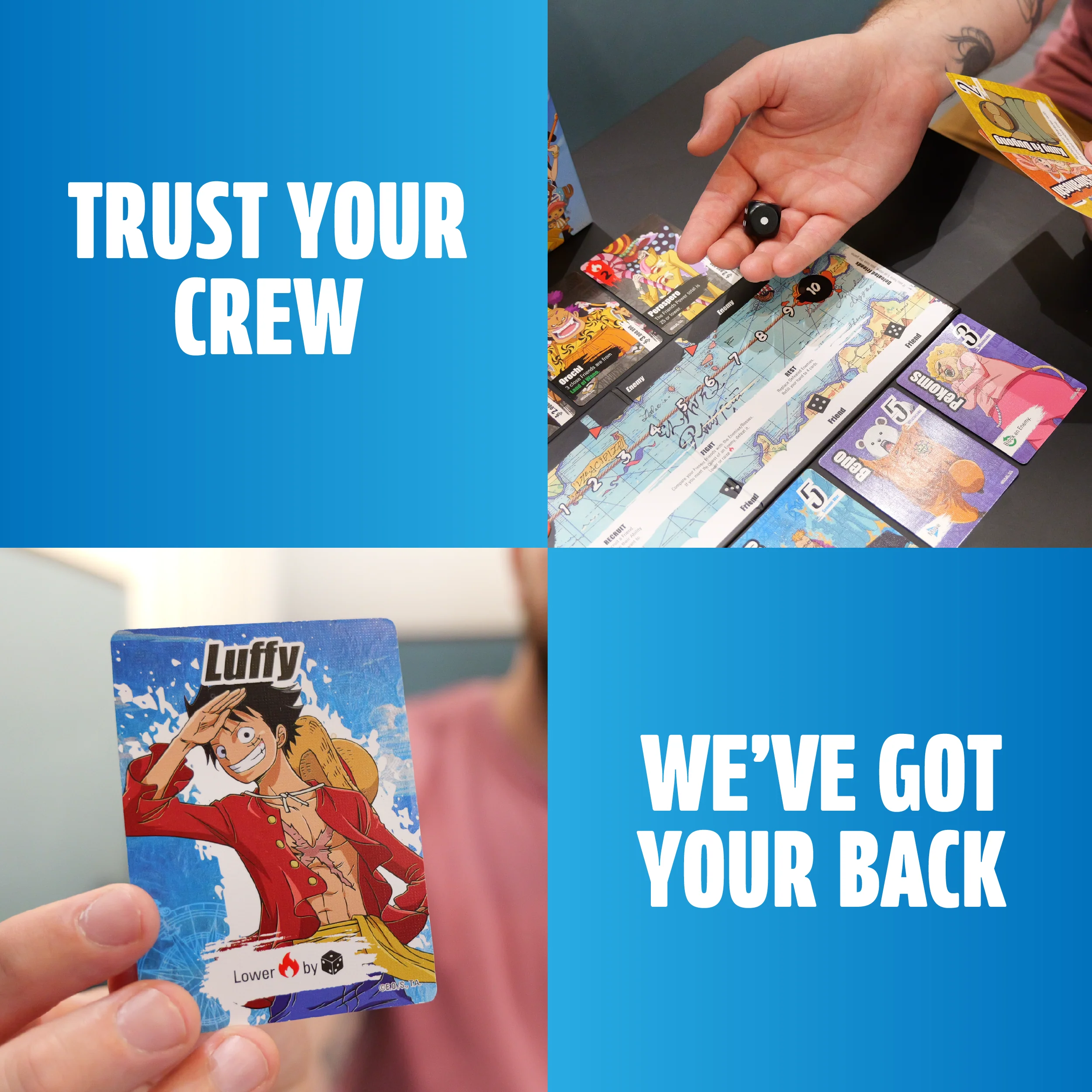 One Piece Nakama: Friends and Enemies Board Game - Image 7