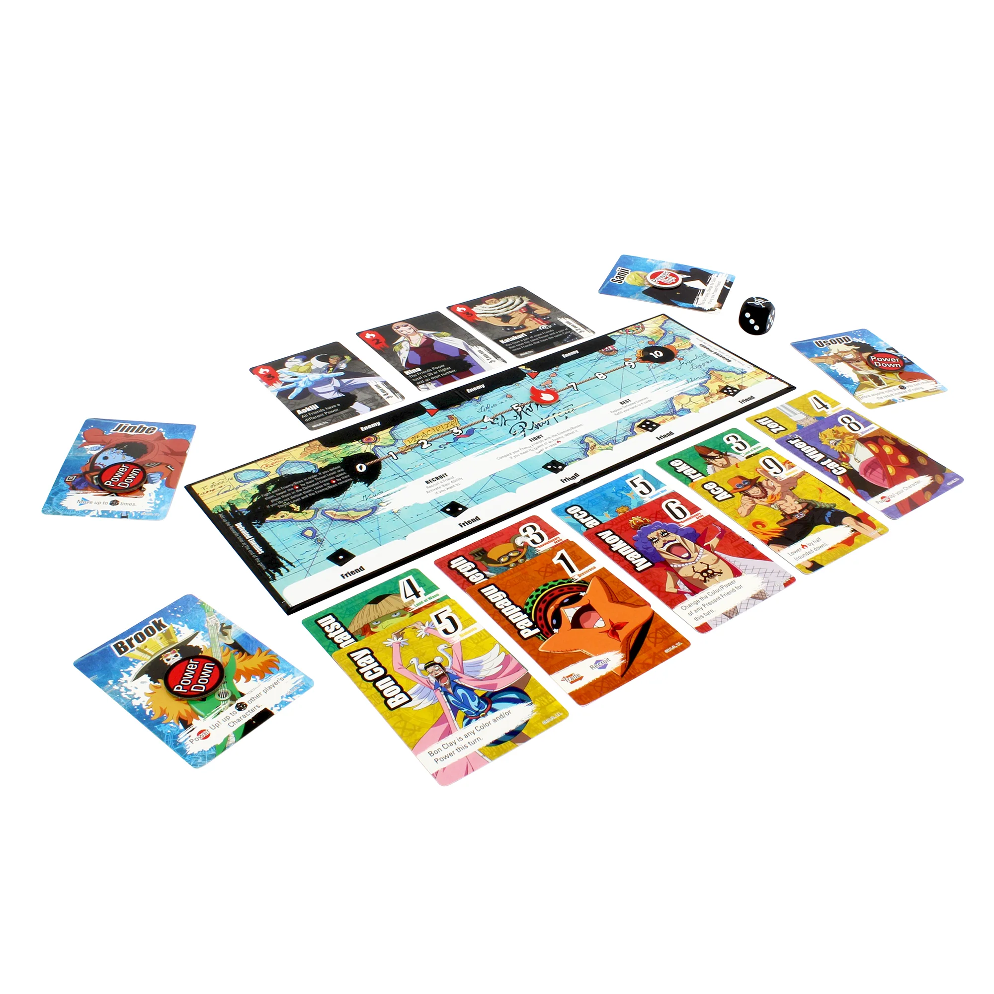 One Piece Nakama: Friends and Enemies Board Game - Image 8