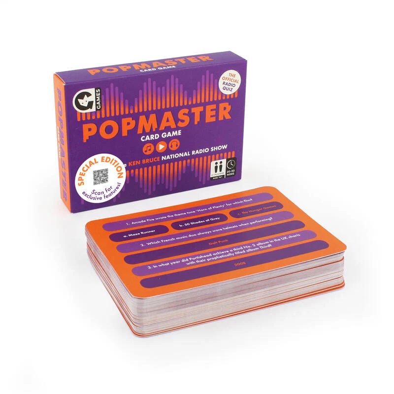 Popmaster Special Edition Quiz Card Game - Image 2
