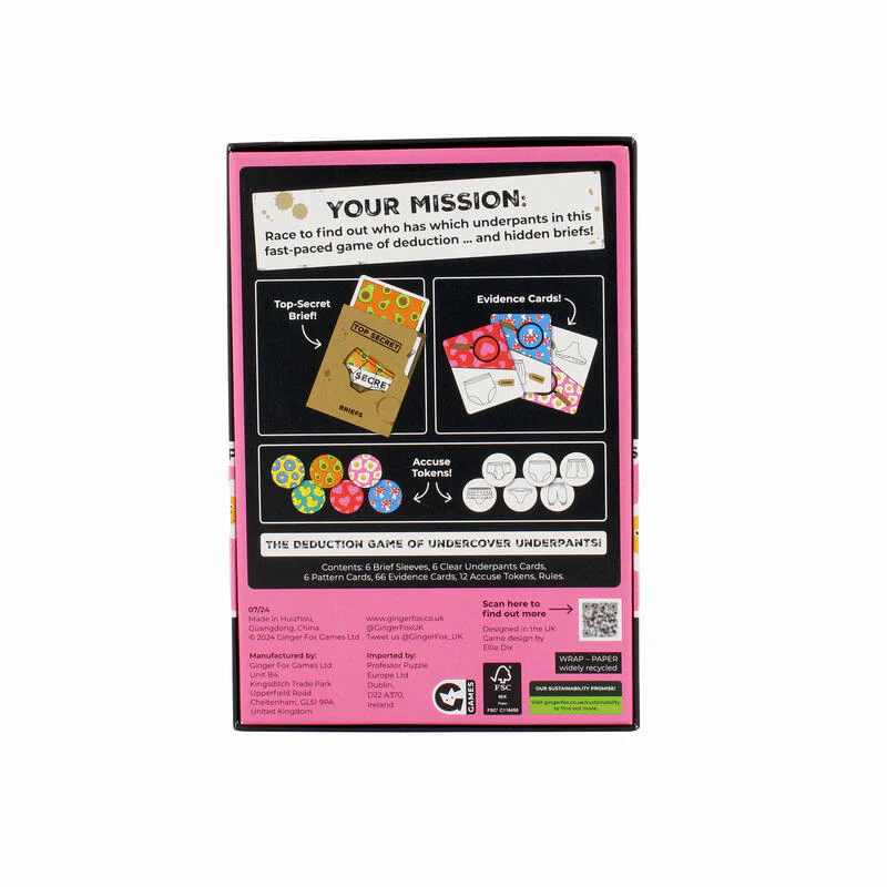 Top Secret: Briefs Card Game - Image 10