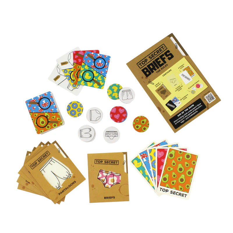 Top Secret: Briefs Card Game - Image 8
