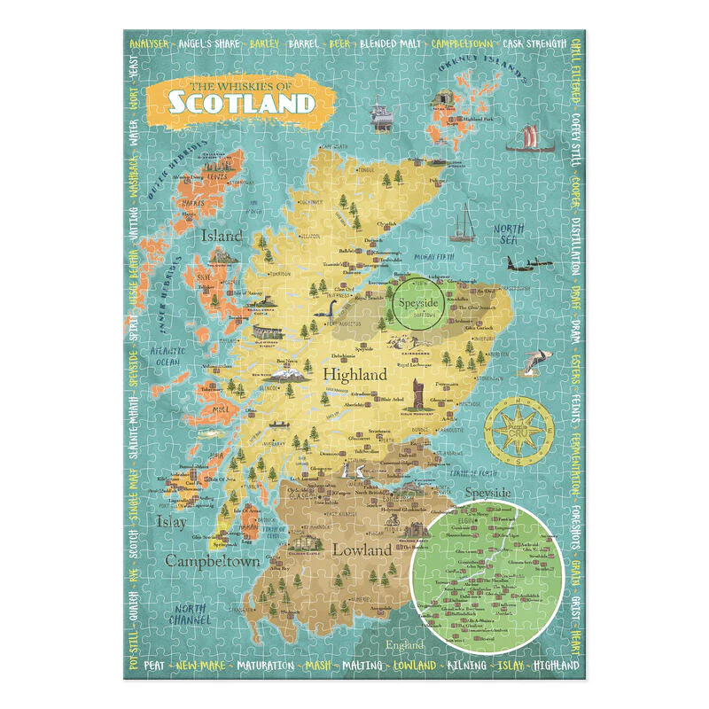 Whiskies Of Scotland Puzzle - Image 7